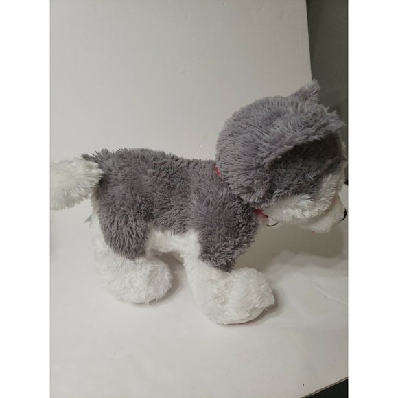 BuildABear Toys Build A Bear Husky Puppy Dog Plush